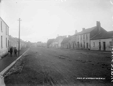 Swords main street in 1900's