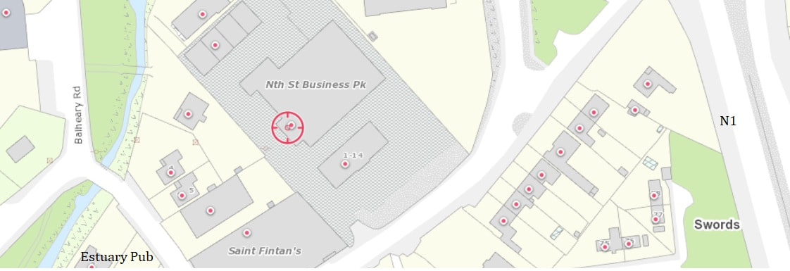North street business park Map